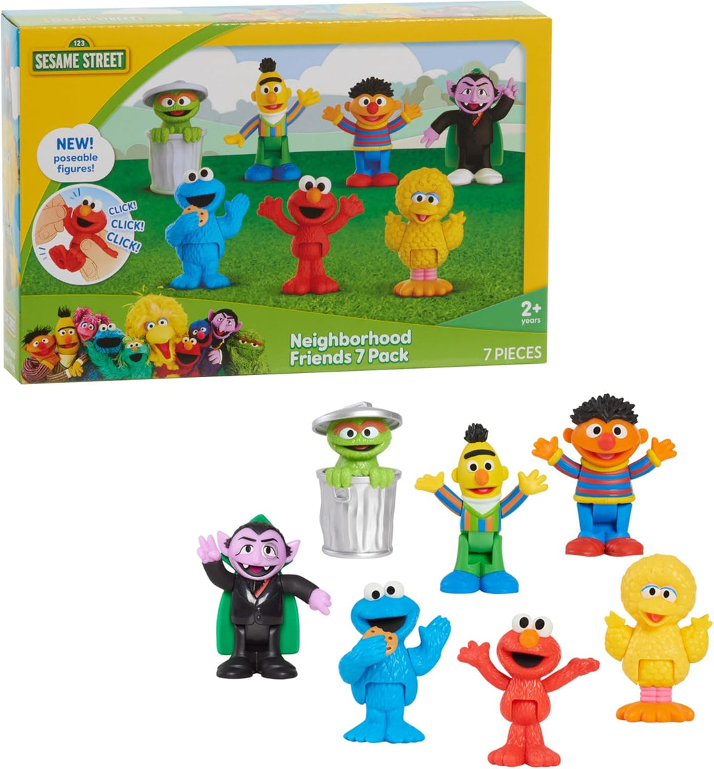 7-piece Poseable Figurines R414
