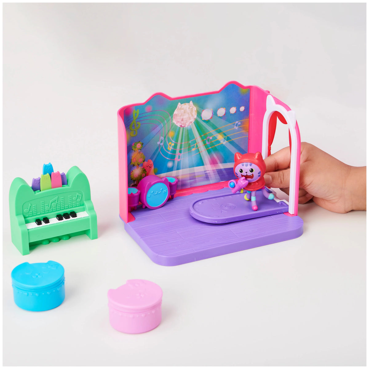 Groovy Music Room Playset with Catnip Figure C57067