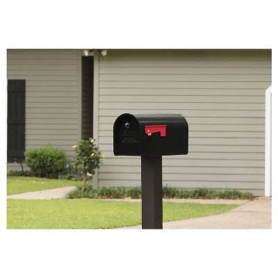 Black Tuff Body Mailbox X945