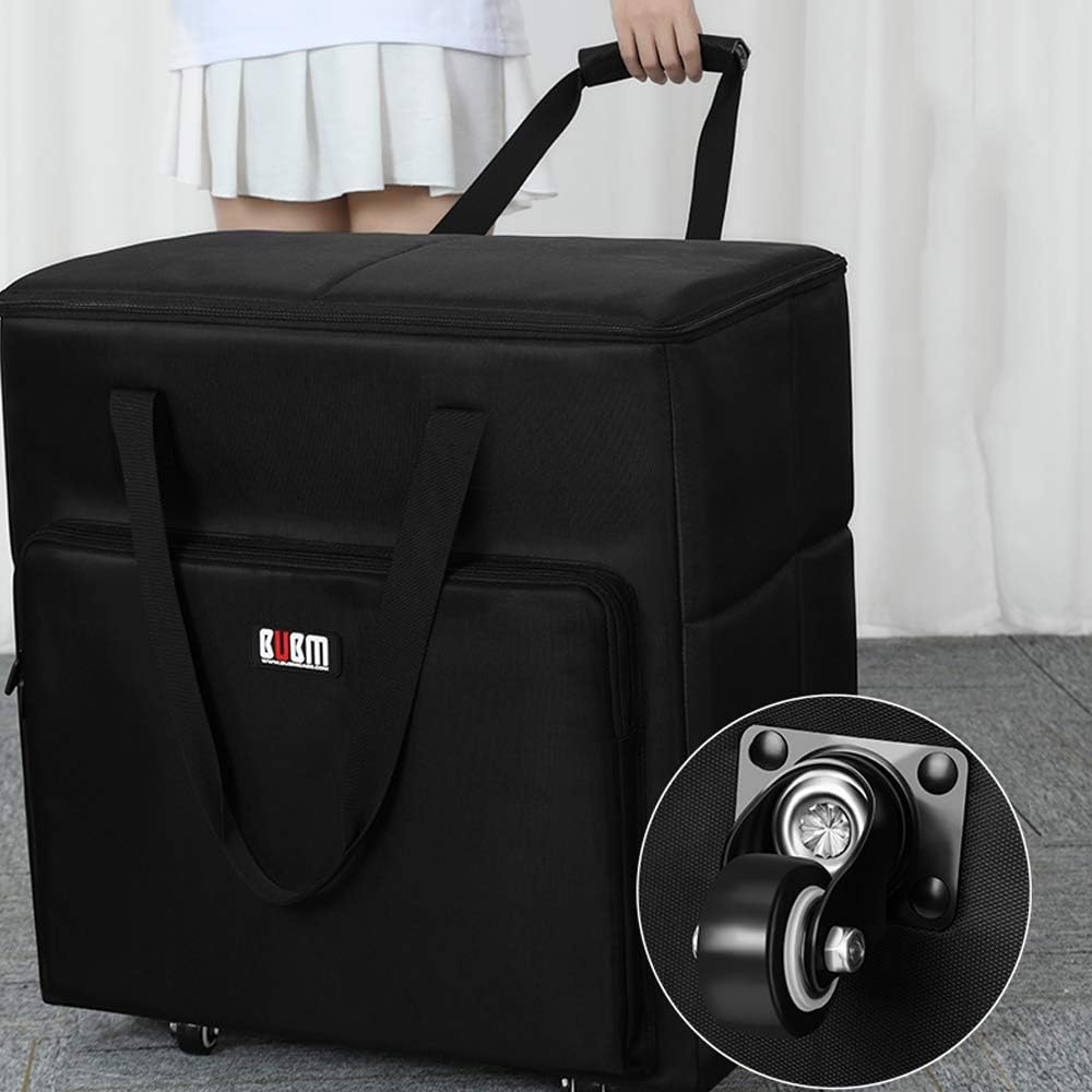Desktop PC Computer Travel Storage Carrying Case Bag with Wheels (27 Inch) B19047