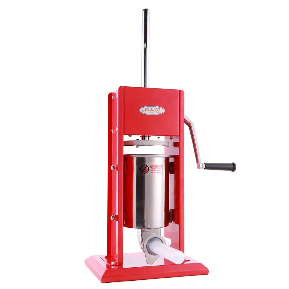 7 Lb/3 L 2 Speed Stainless Steel Vertical Sausage Stuffer E191524