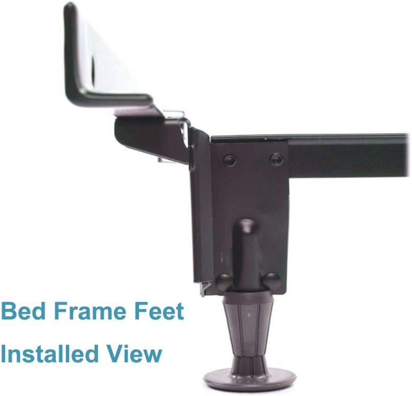 Set of 4 Heavy Duty Bed Frame Feet Replacement E82448