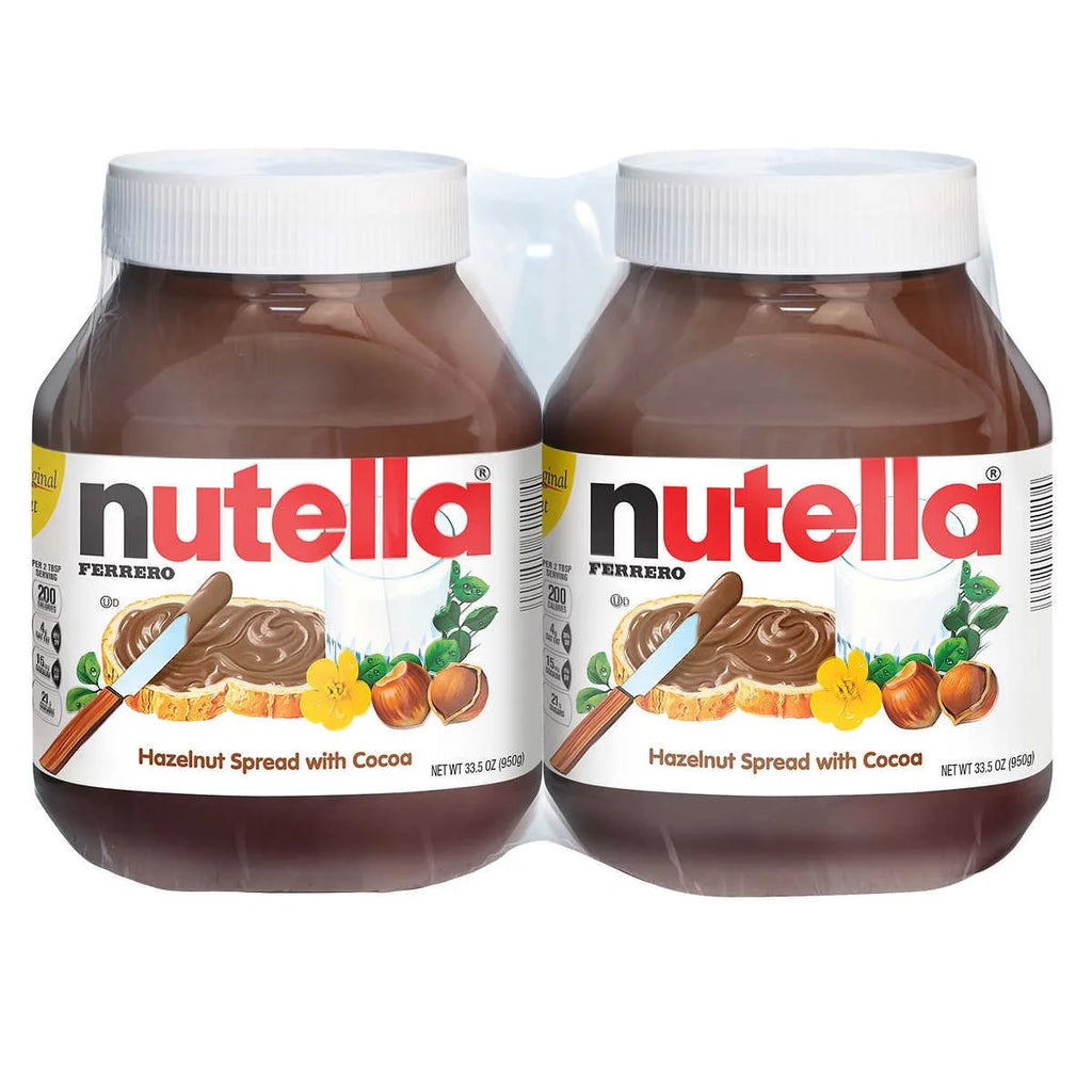 33.5 oz Hazelnut Spread, 2 Pack D6385
