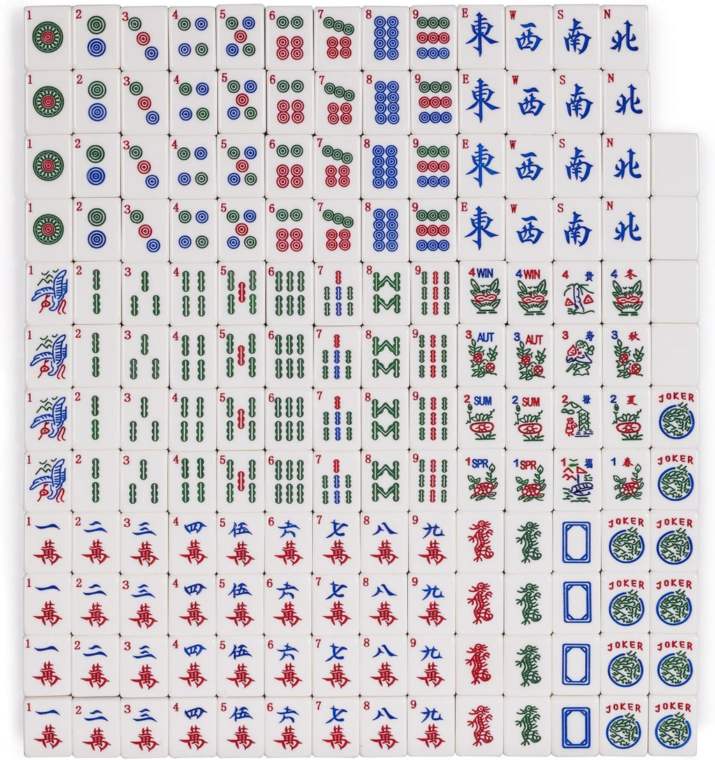 Set of 166 American Mahjong Tiles H99016