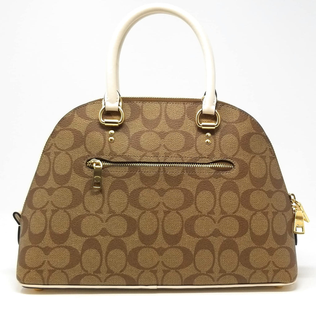 Signature Canvas Satchel O876
