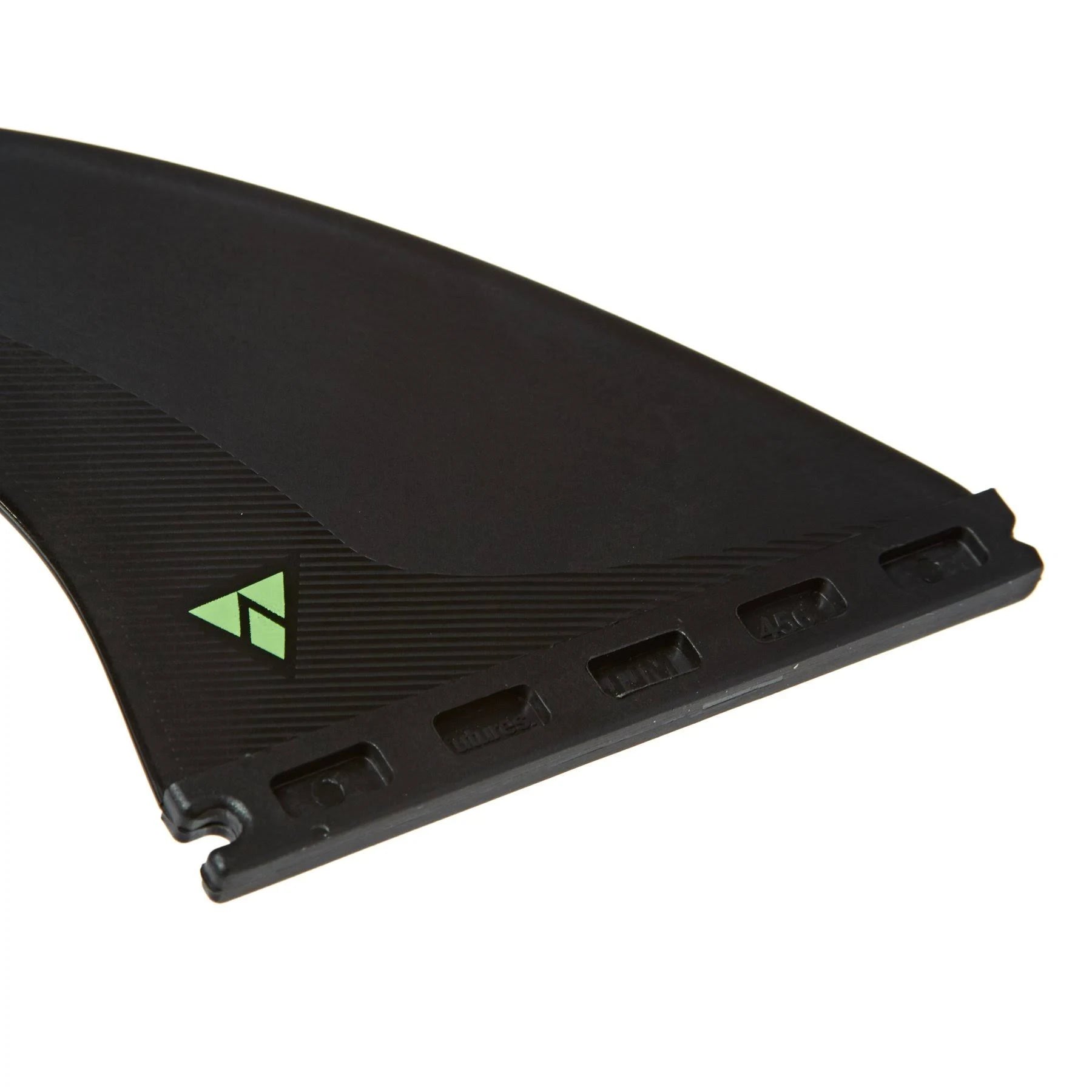 Carbon/Green Medium Thruster Fin Set I20480