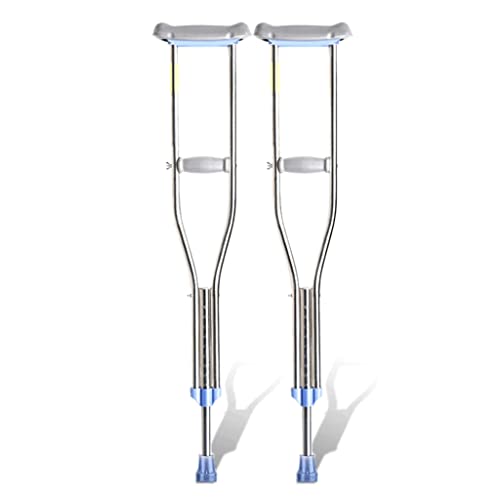 Adjustable Height Stainless Steel Crutches V199
