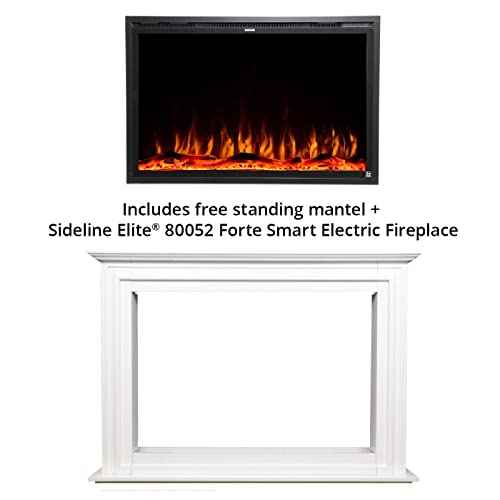 Smart Electric Fireplace with Mantel E888787