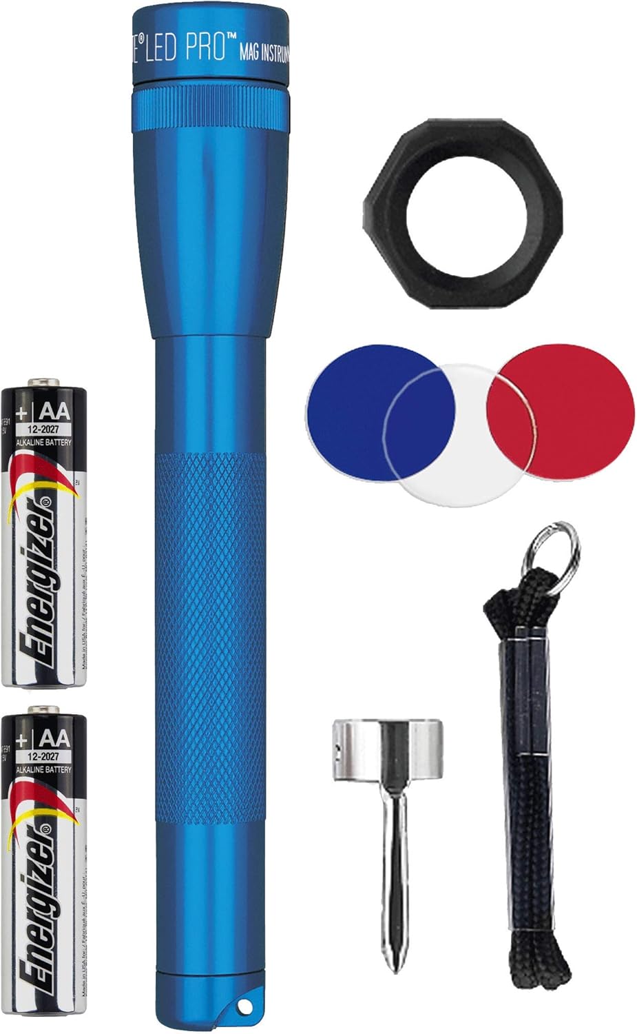 Mini Led 2 Cell Aa Pro Flashlights Black R20499