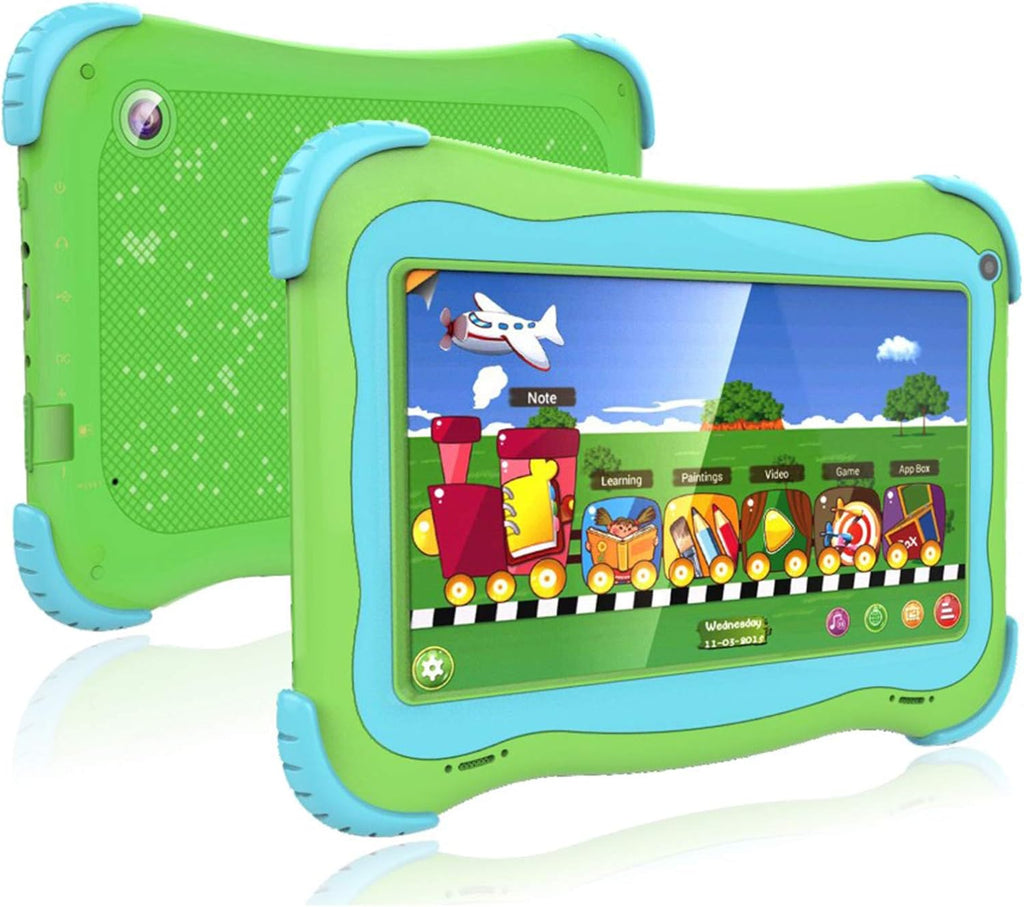 Green 7 Android Kids Tablet 1GB + 32GB Pack of 2 T874
