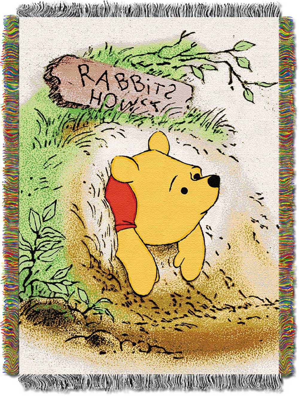 Vintage Woven Tapestry Throw Blanket N850947