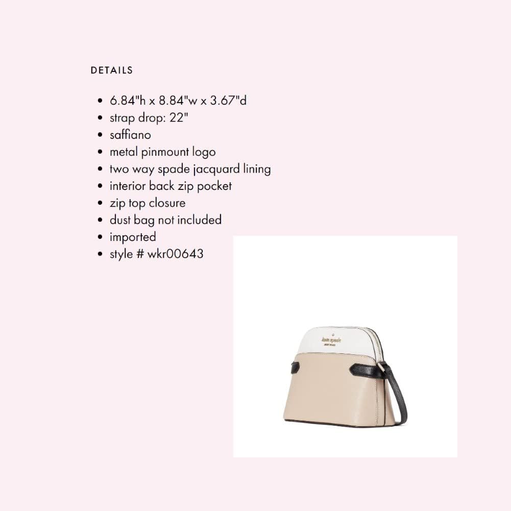 WARM BEIGE MULTI Saffiano Leather Crossbody Bag K8837