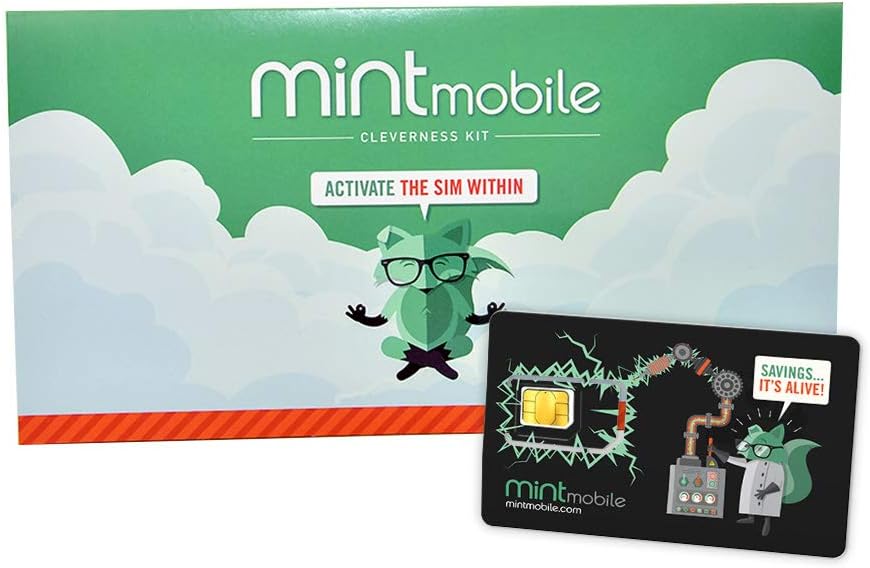 10GB 5G • 4G LTE Data + Unlimited Talk & Text for 3 Months GSM SIM Card U4027