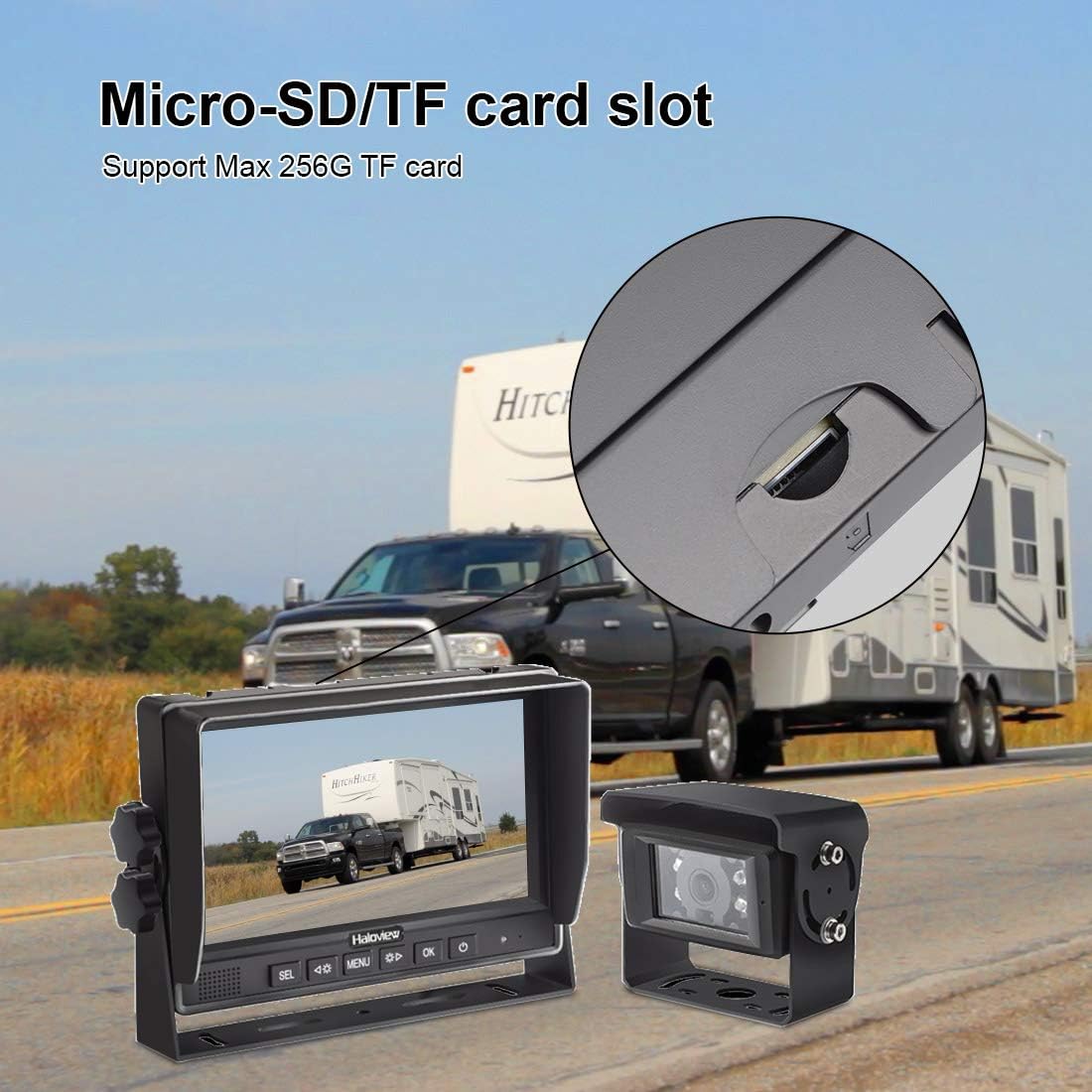 7 Digital Monitor Backup Camera System J797349