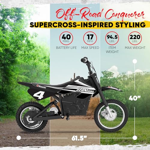 36V Electric Motocross Bike with Front & Rear Suspension E334528