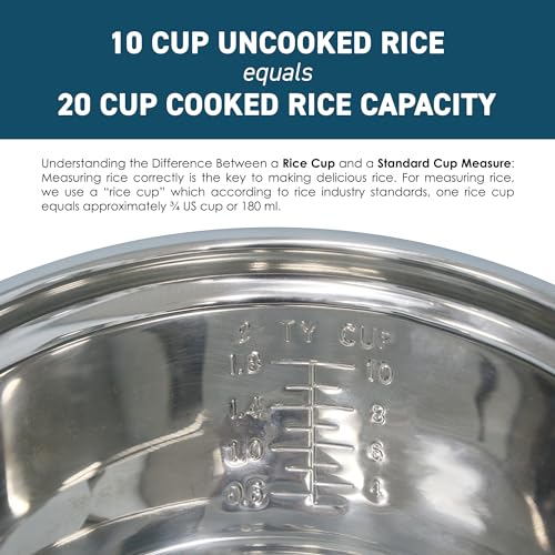 Electric Rice Cooker with Automatic Keep Warm E925962