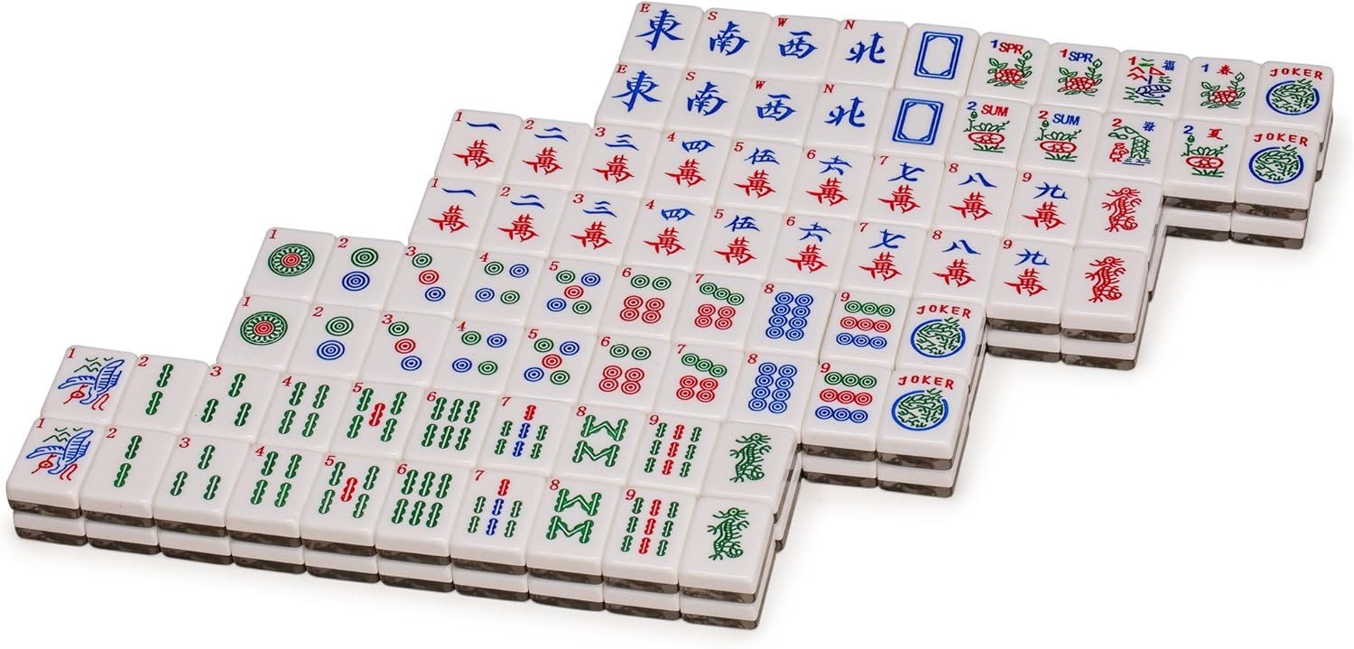 Set of 166 American Mahjong Tiles H99016