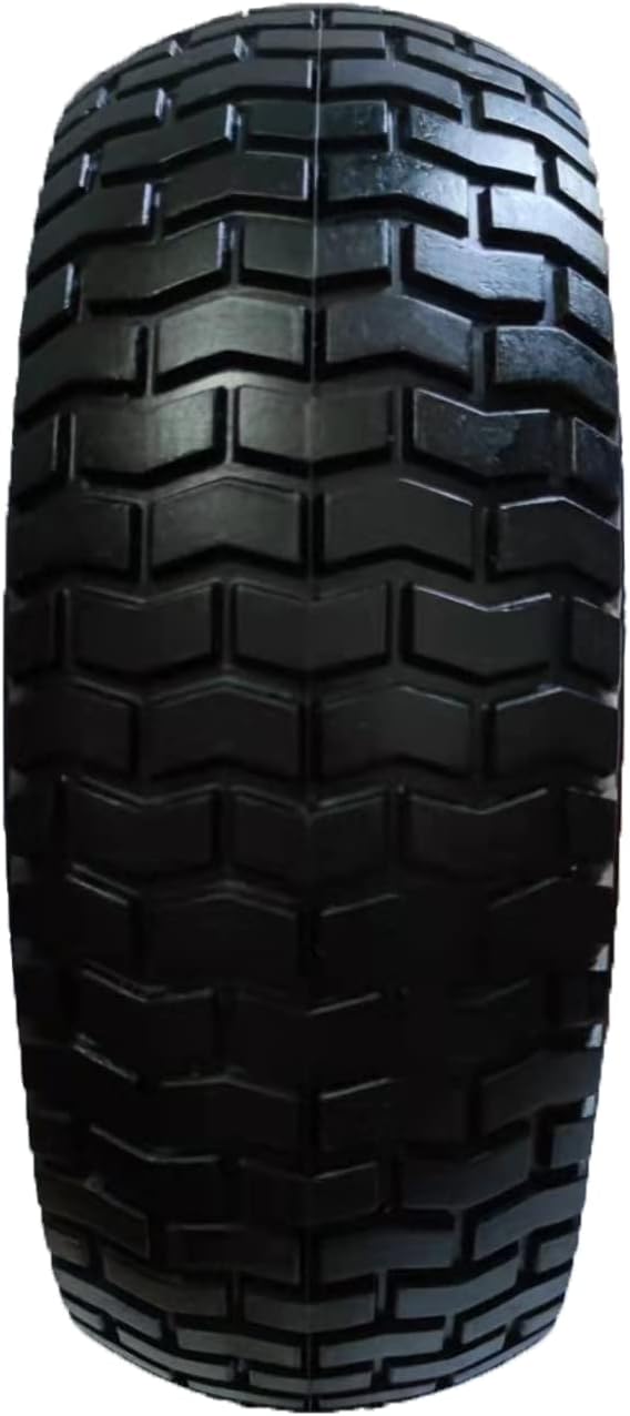 13x5.00-6 Flat Free Lawn Mower Tire and Wheel with 3/4 & 5/8 Bearing, 3” Hub F398149