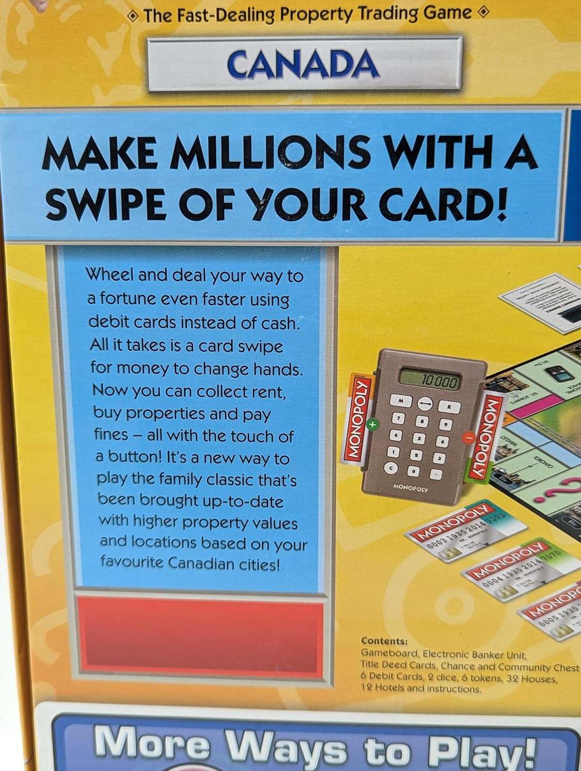 Electronic Banking Edition Board Game L3777