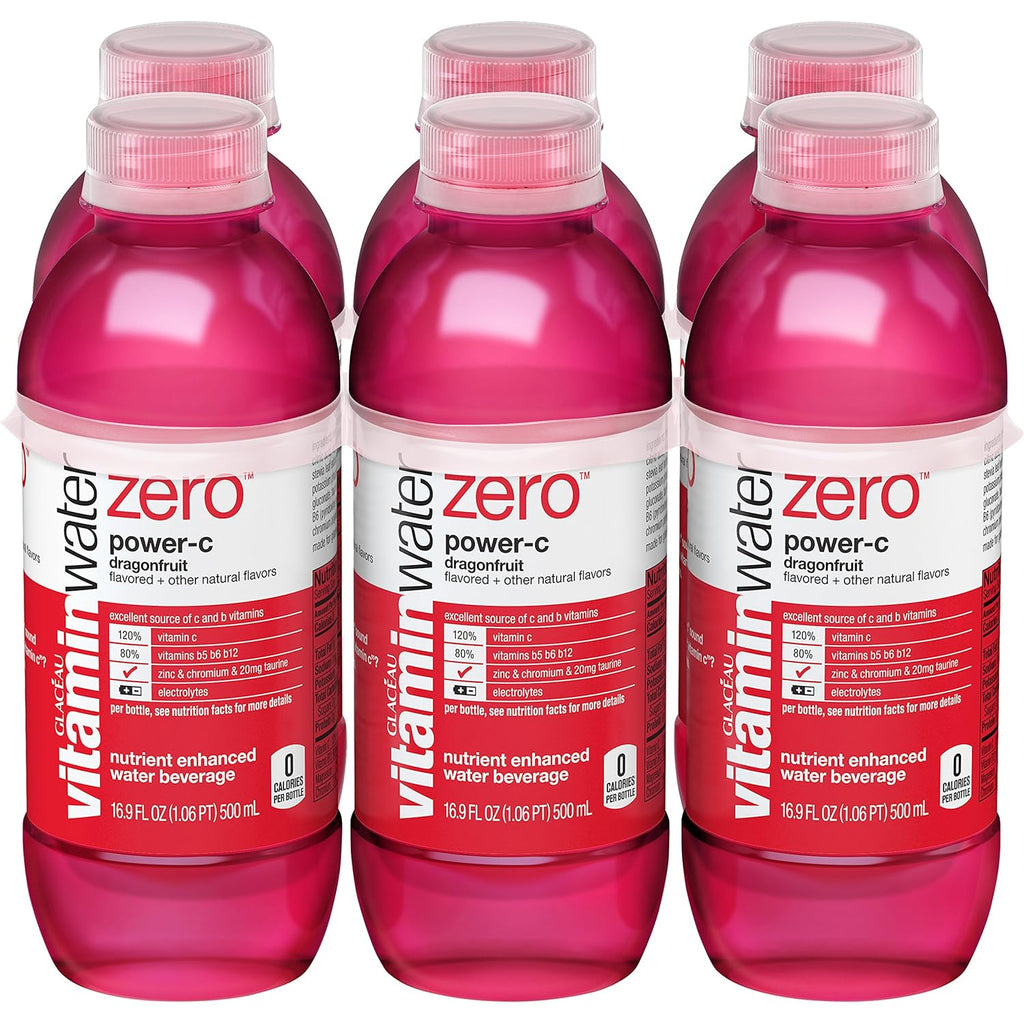 16.9 fl oz 6 Pack Vitaminwater Zero B239
