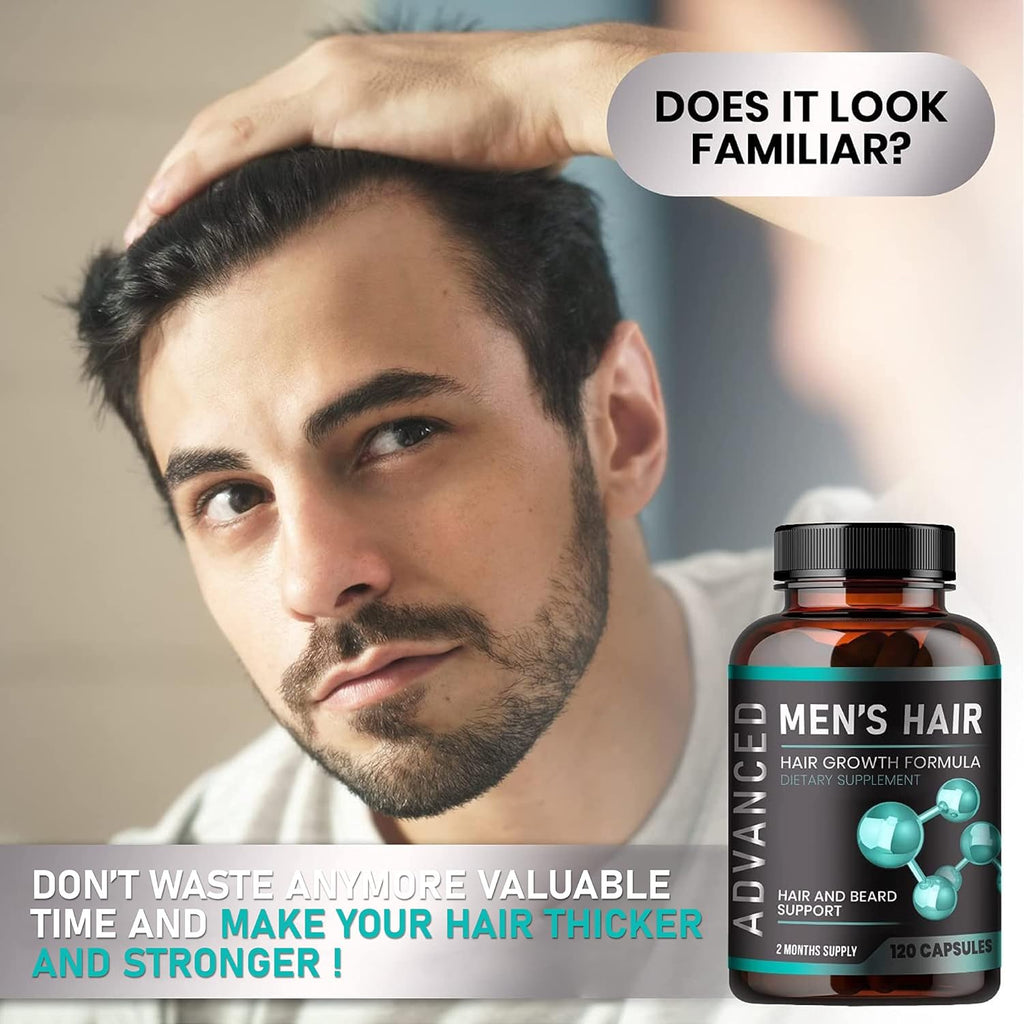 Hair Growth Vitamins, 120 Capsules T9662