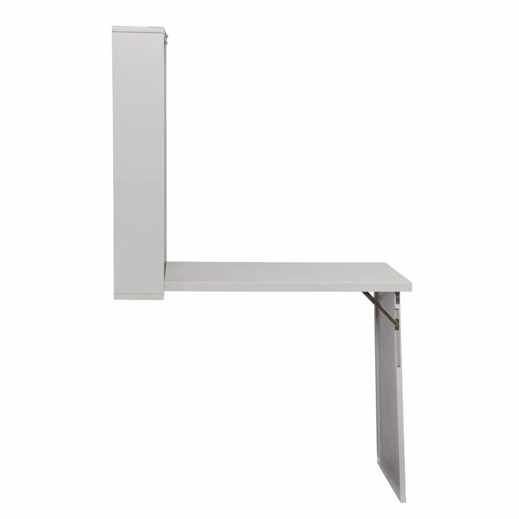 Gray Fold Out Wall Mount Desk M6720