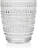 Set of 4 Clear Double Old Fashioned Glasses X710973
