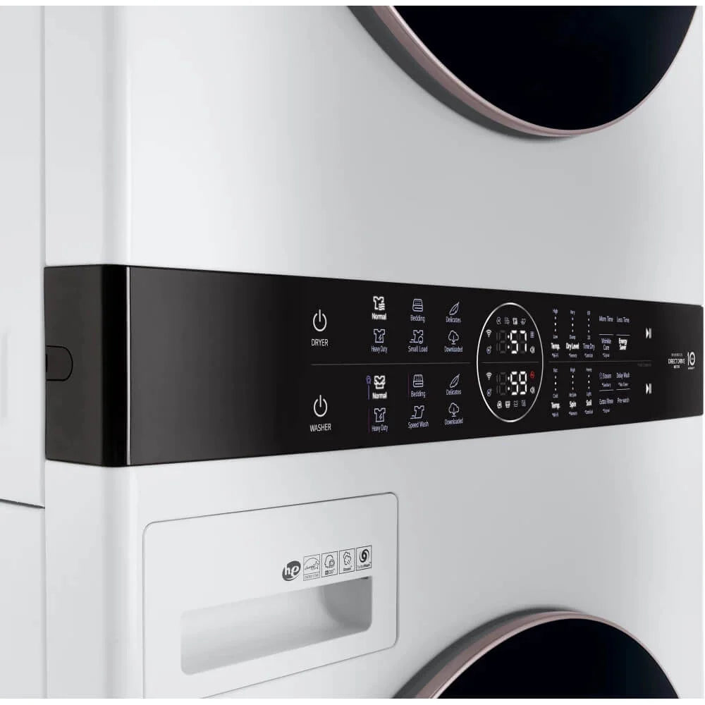Gray Combination Washer Electric Dryer K62169
