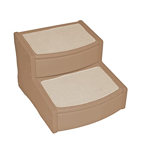 Chocolate 2-Step Pet Stairs P78823
