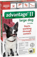 Advantage II Large Dog 6-Pack X411