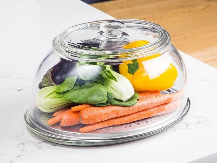 Glass Tabletop Produce Saver N66267