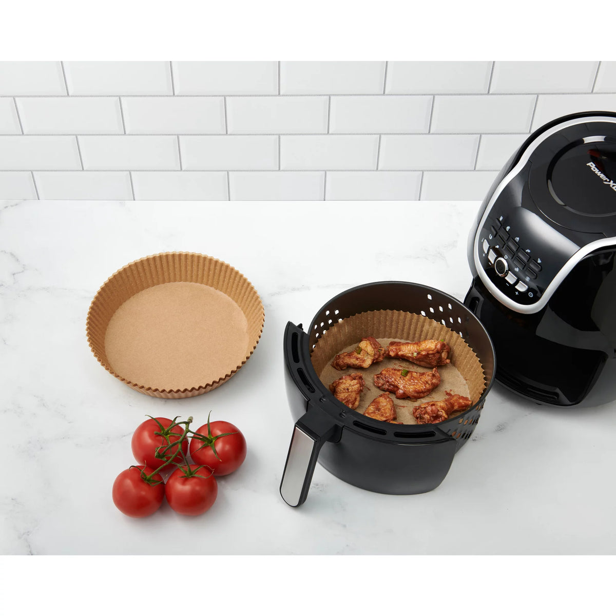 Unbleached Non-Stick Air Fryer Liners, 100 Count D9481