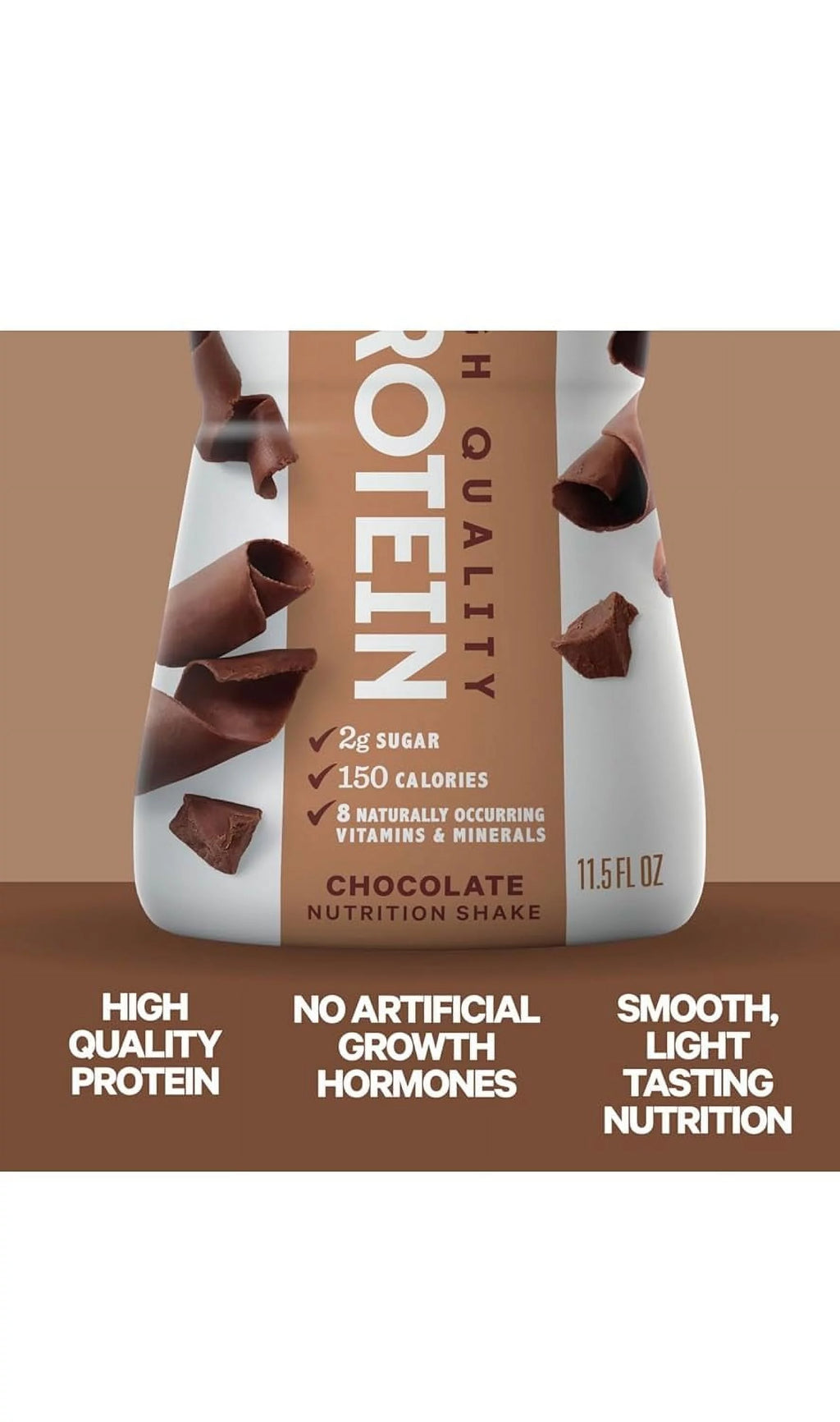 High Protein Chocolate Shake, 12 pk. T157