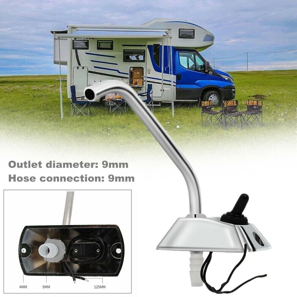 Stainless Steel Hand Pump Kitchen Faucet V1174
