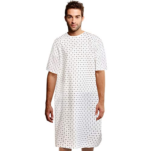 Unisex Patient Gown with Back Ties E462672