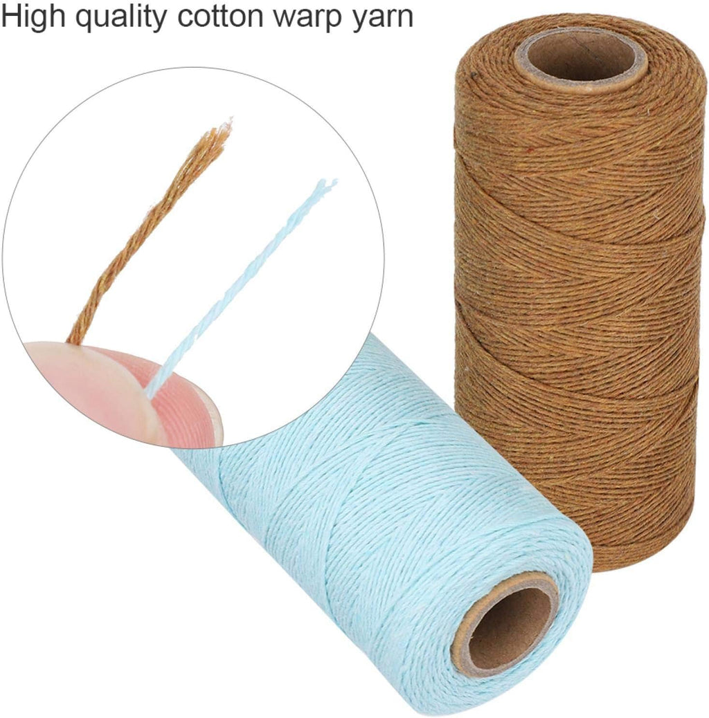 8/4 100% Cotton Weaving Warp Thread 2 Rolls 2 Colors P6606