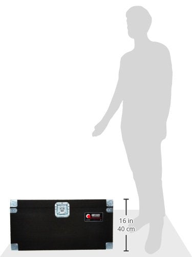 Carpeted Pro LP Case With Recessed Hardware X19458