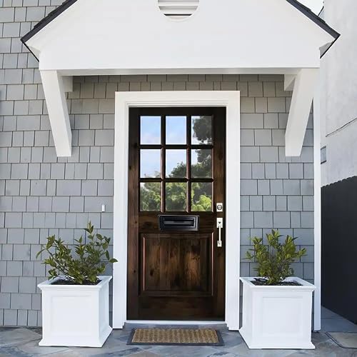 Black Galvanized Steel Locking Mailbox Door Drop Box Z17414
