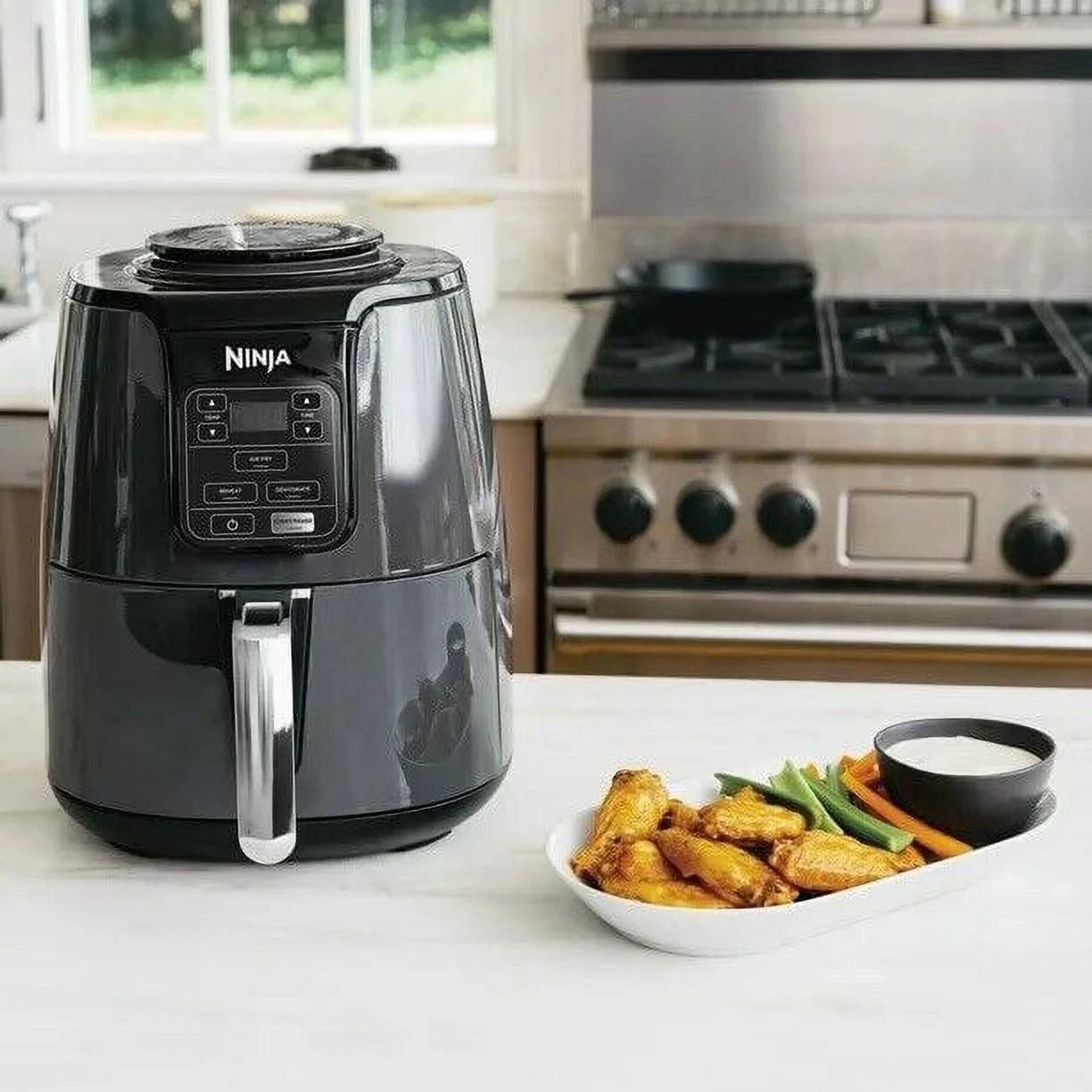 Open Box 4-Quart Air Fryer BLACK / GREY L44905