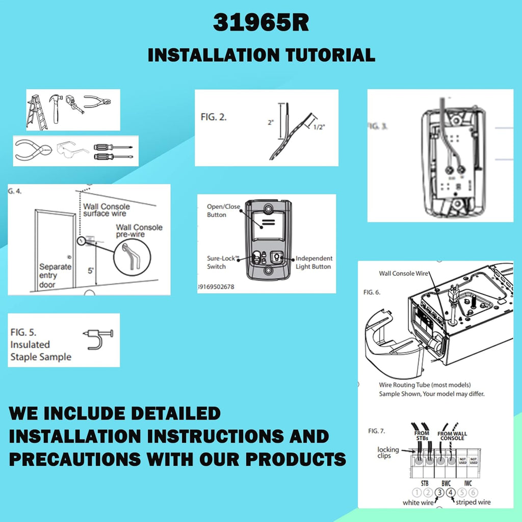 Garage Door Opener Wall Console Z36748