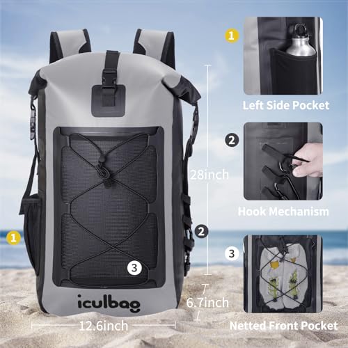 30L/40L Waterproof Dry Bag Backpack Z248946