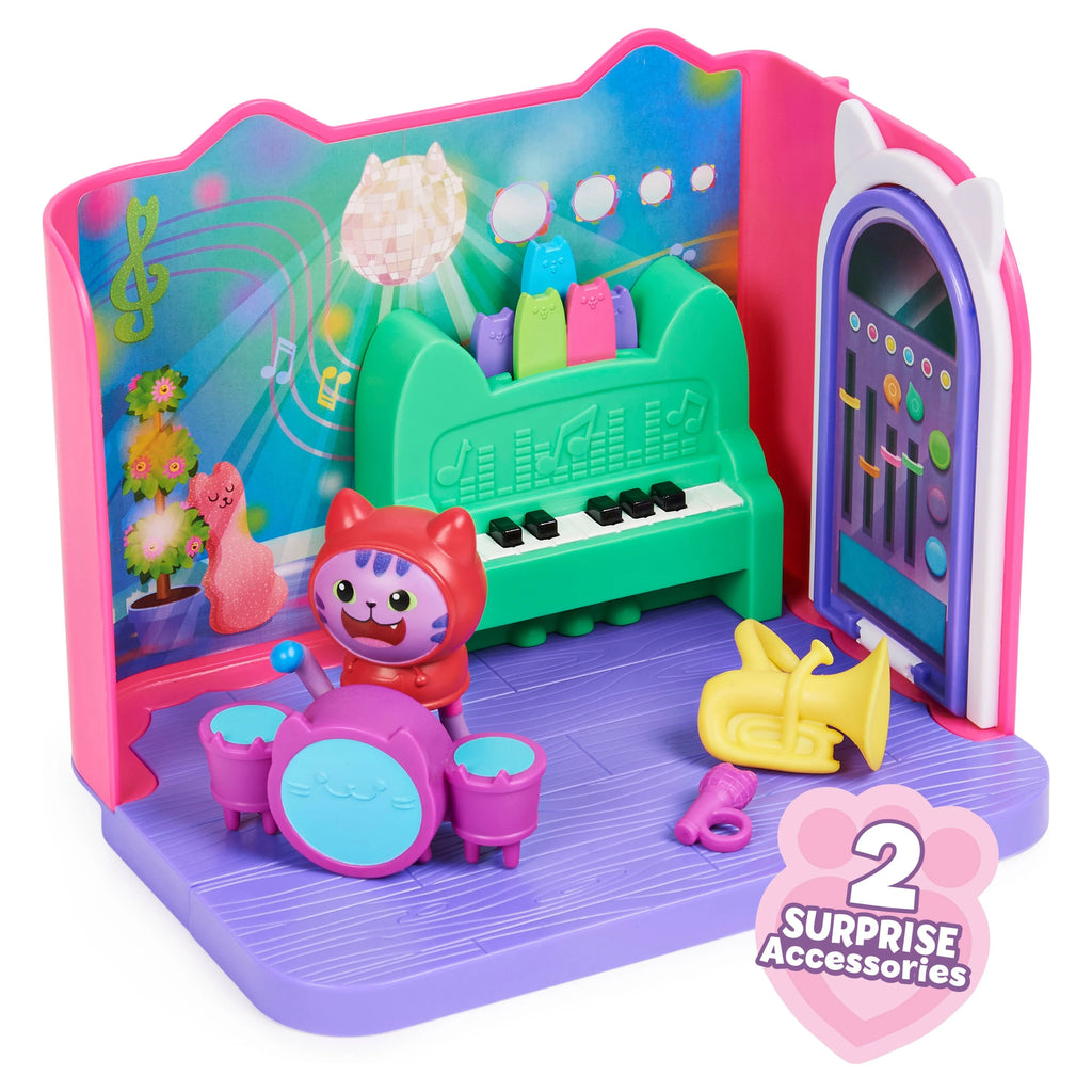 Groovy Music Room Playset with Catnip Figure C57067