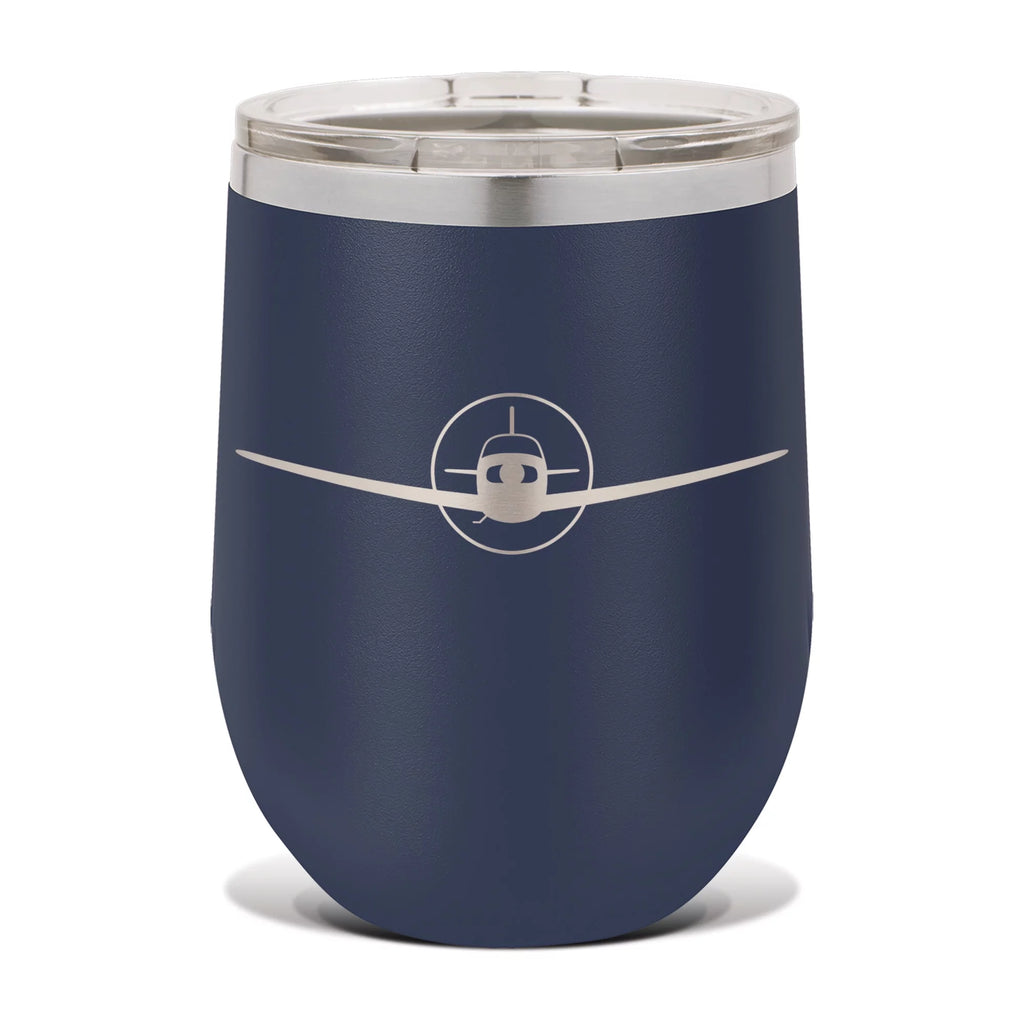 12 oz Stainless Steel Vacuum Insulated Stemless Wine Tumbler J734392