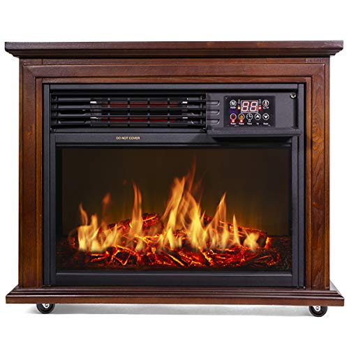 1500W Electric Fireplace Space Heater S939