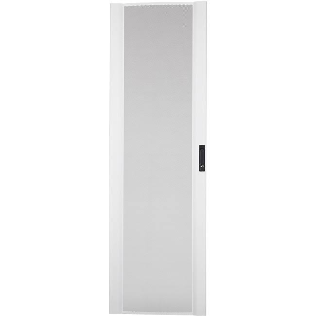 42U 600mm Wide Perforated Curved Door White Enclosure I620613