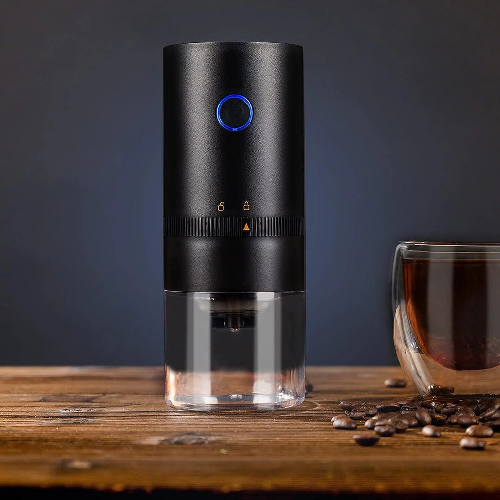 Small Cordless Electric Burr Coffee Grinder Q699