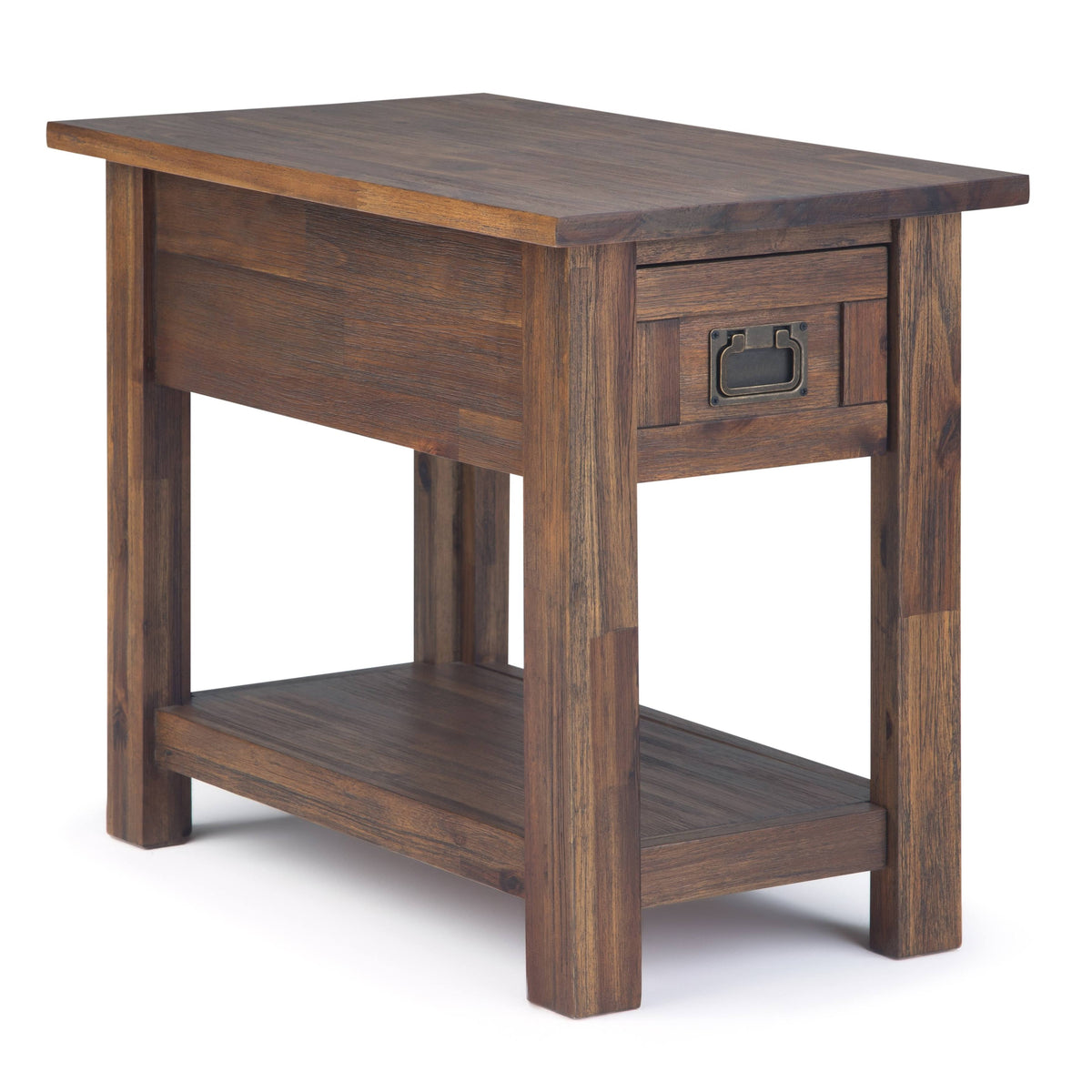Solid Acacia Wood Narrow Side Table P6161