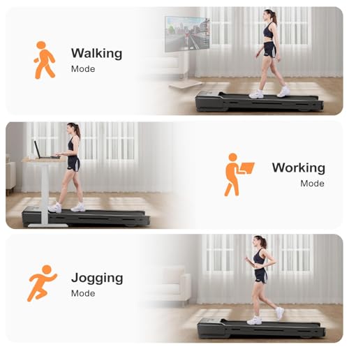 3 in 1 Portable Treadmill with Remote Control LED Display, 2.5 HP A797