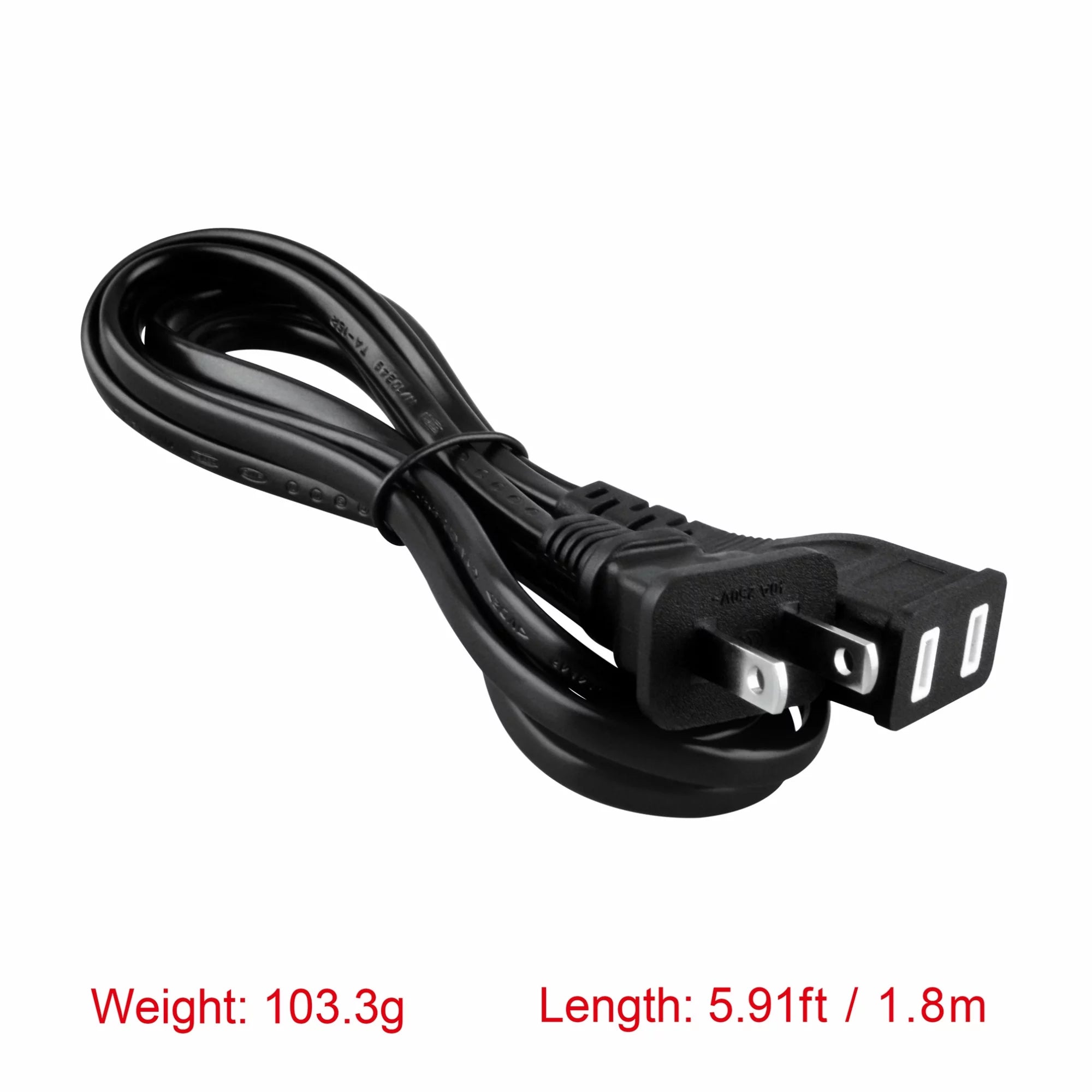 6ft AC Power Cord for Jump Starter L199