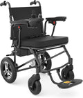 Black Lightweight Foldable Electric Wheelchair F3303